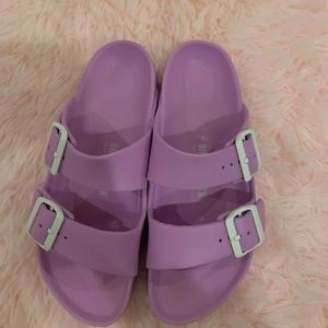 Arizona EVA Soft Lilac Birkenstock’s